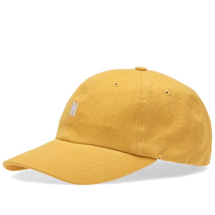 Photo: Norse Projects Twill Sports Cap Sunwashed Yellow