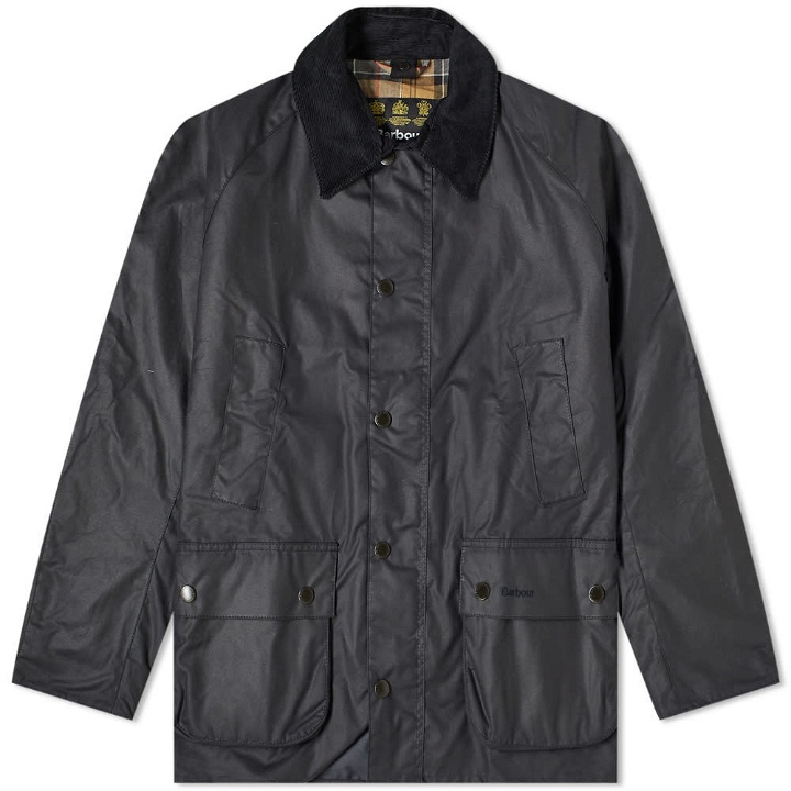 Photo: Barbour Ashby Wax Jacket Navy