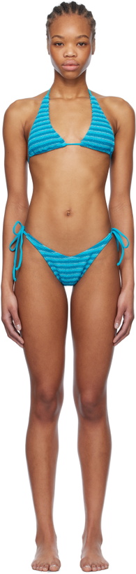 Photo: Bond-Eye Blue Sofie Triangle Bikini