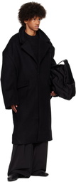Entire Studios Black Basilica Coat