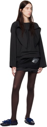 SC103 Black Compass Blouse