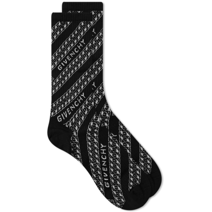 Photo: Givenchy Refracted Logo Sports Sock