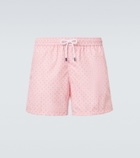 Fedeli Madeira printed swim trunks