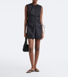 SIR Klara ruched cotton minidress
