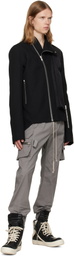 Rick Owens Gray Tower Mastodon Cargo Pants
