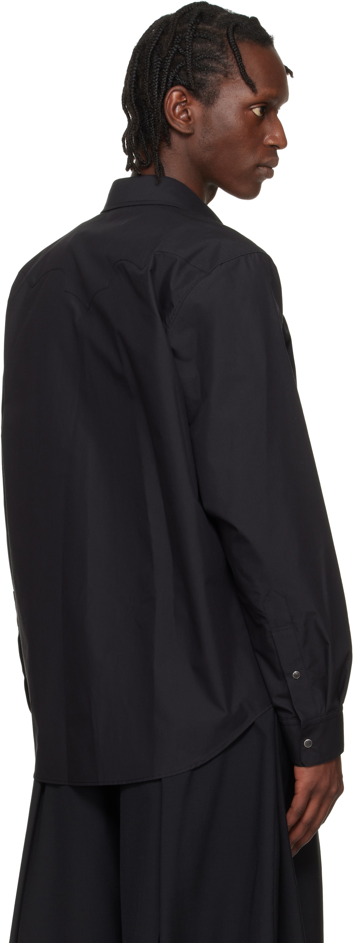 Toga Virilis Black Typewriter Shirt