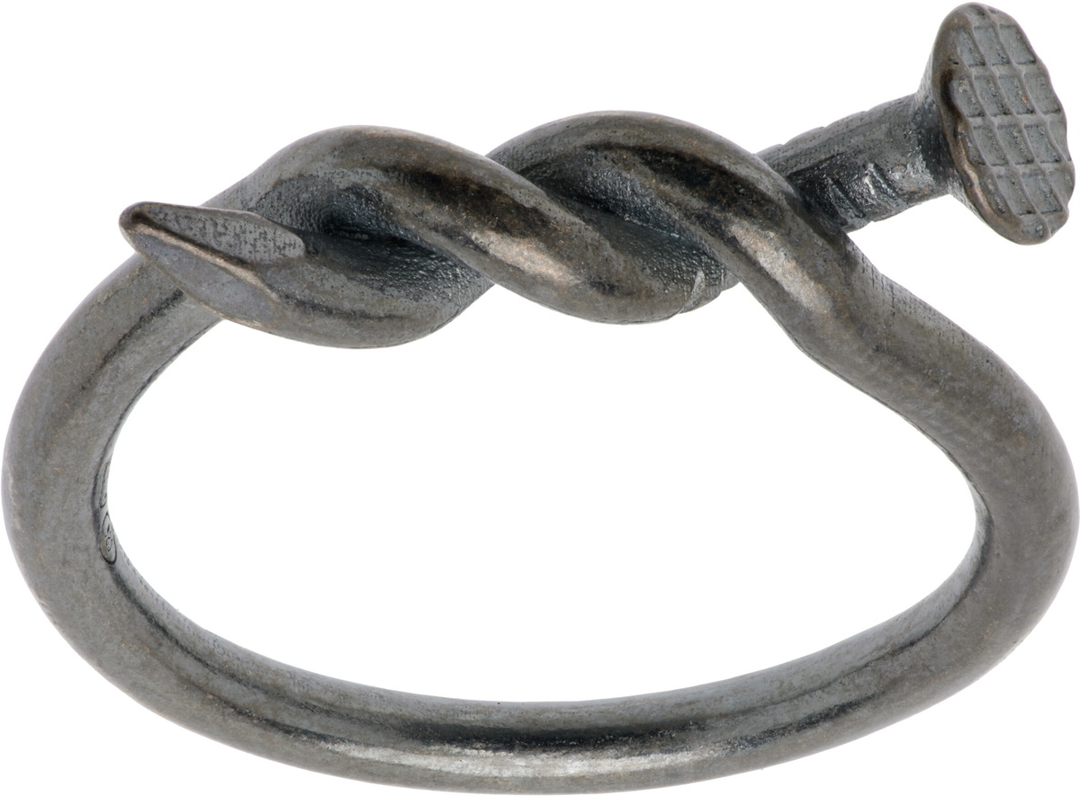 Guidi Nail Twisted G-AN38 Ring