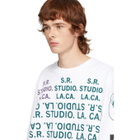 S.R. STUDIO. LA. CA. White LT-103 Long Sleeve T-Shirt