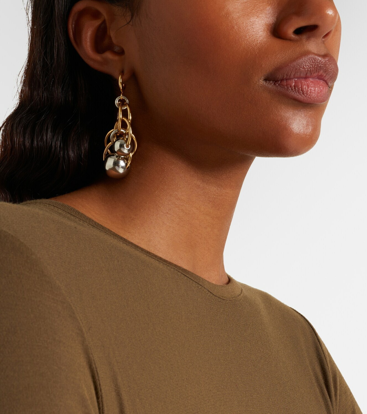 Isabel Marant Elina asymmetric earrings