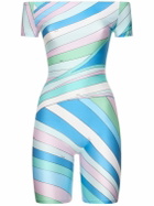 PUCCI Printed Shiny Lycra Jumpsuit