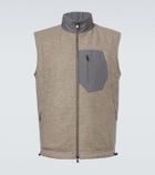 Sease Explorer reversible wool-blend vest