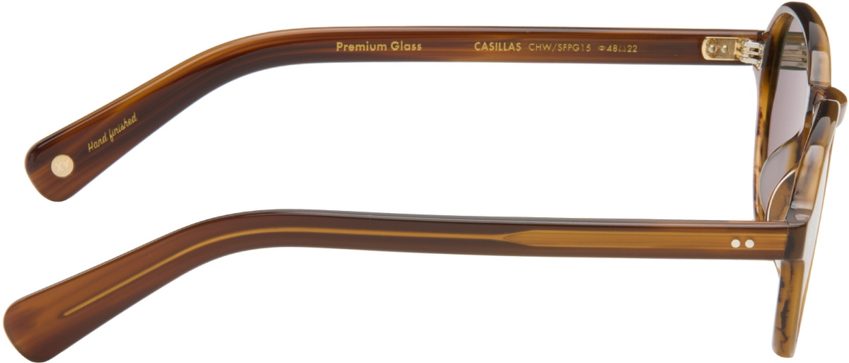 Garrett Leight Brown Casillas Sunglasses