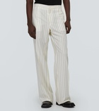 Dolce&Gabbana Pinstripe wool suit pants