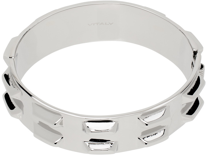 Photo: Vitaly SSENSE Exclusive Silver 01 Bracelet
