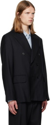 OUR LEGACY Black Unconstructed DB Blazer