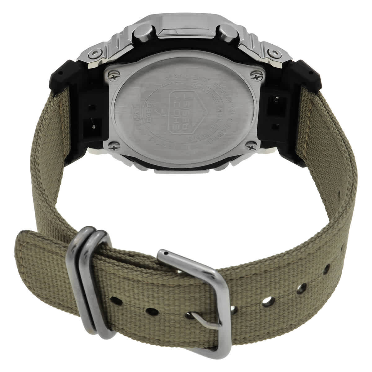 Casio G-STEEL Alarm World Time Quartz Analog-Digital Mens Watch GM2100C-5A