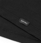 Hanro - Stretch Lyocell and Cotton-Blend Tank Top - Black