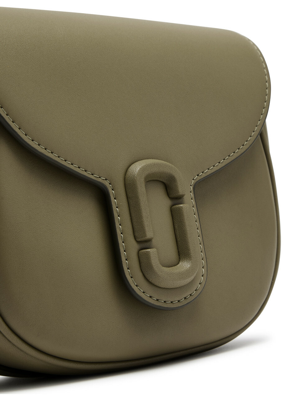 Marc Jacobs The J Marc Small Leather Saddle bag - Olive - One Size