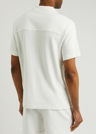 Boss Powell Cotton Shirt White