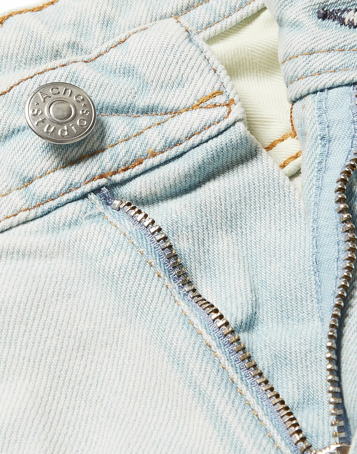 Acne Studios Blå Konst Womens Jeans in Blue