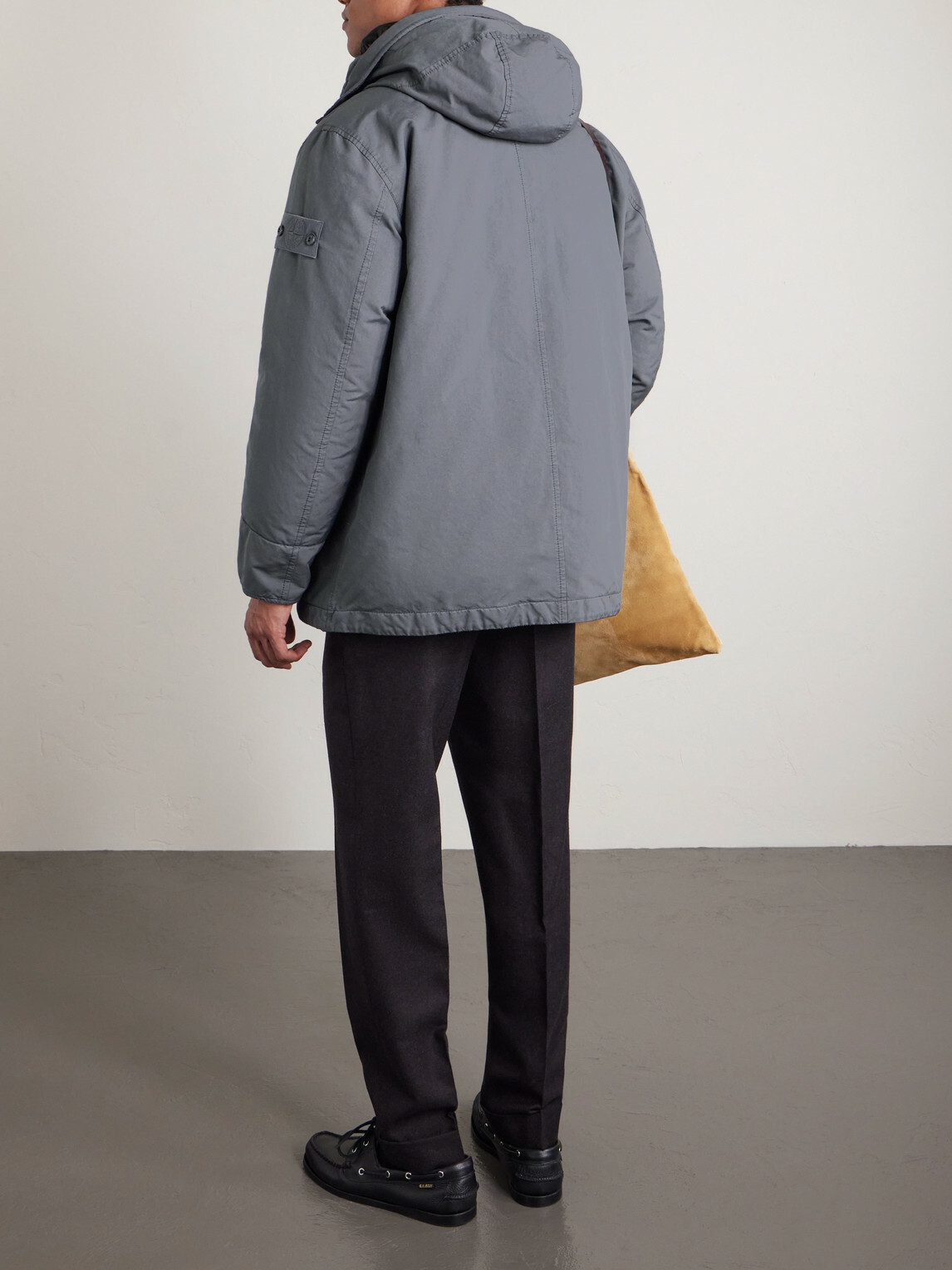 Stone Island - David-Light TC Down Parka - Gray