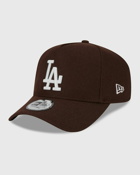 New Era Melton Eframe Los Angeles Dodgers Brown - Mens - Caps