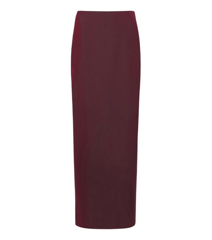 Photo: The Row Gurio virgin wool maxi skirt