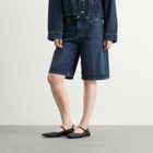 Closed Women's Rigid Denim Shorts in Dark Blue