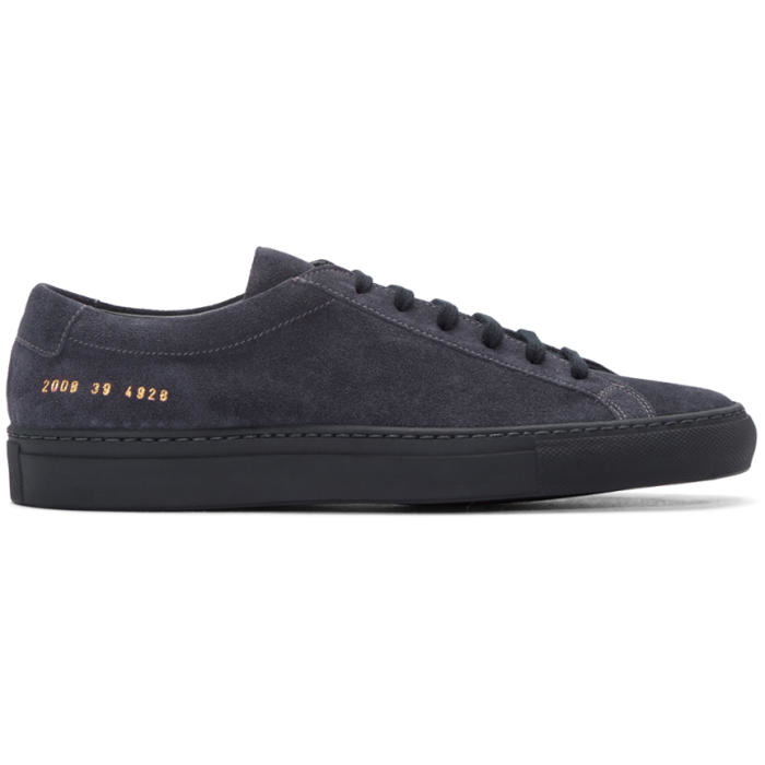 Photo: Common Projects Navy Original Achilles Sneakers