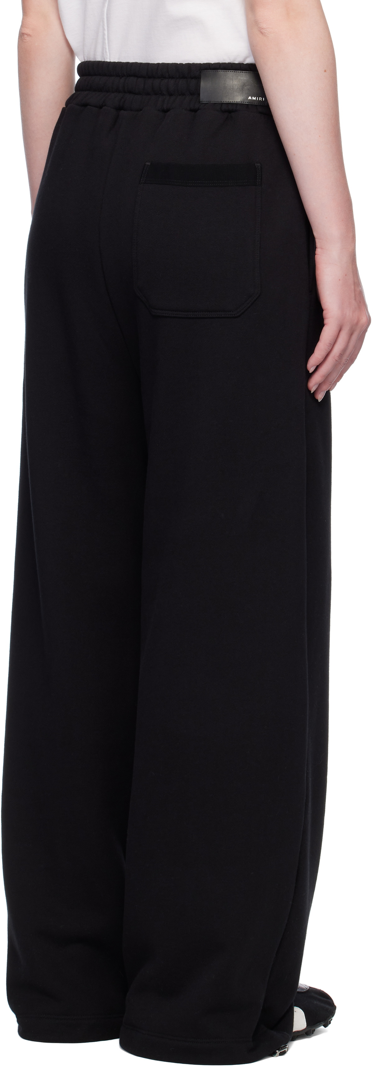 AMIRI Black MA Core Logo Flare Lounge Pants