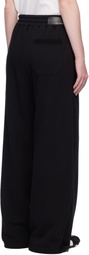 AMIRI Black MA Core Logo Flare Lounge Pants