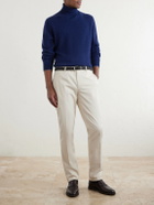Brunello Cucinelli - Alpaca-Blend Rollneck Sweater - Blue
