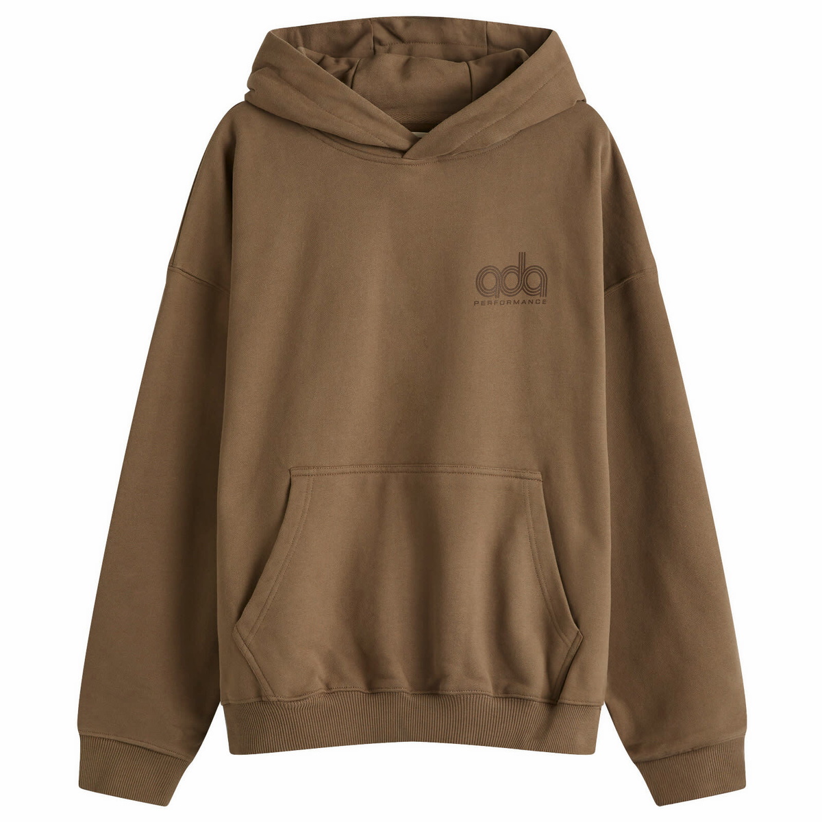 Adanola Women's Performance Oversized Hoodie in Brown Adanola