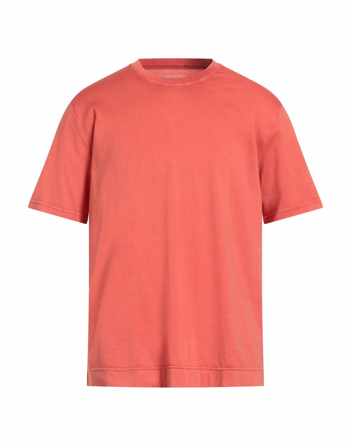 Fedeli Mens T-shirt in Salmon pink