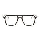 Yohji Yamamoto Black and Gunmetal YY1043 Glasses
