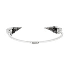 Emanuele Bicocchi Silver Skull Bangle