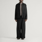 END. x Samsøe Samsøe Men's Saeryx Wide Elasticated Trousers in Black Pinstripe
