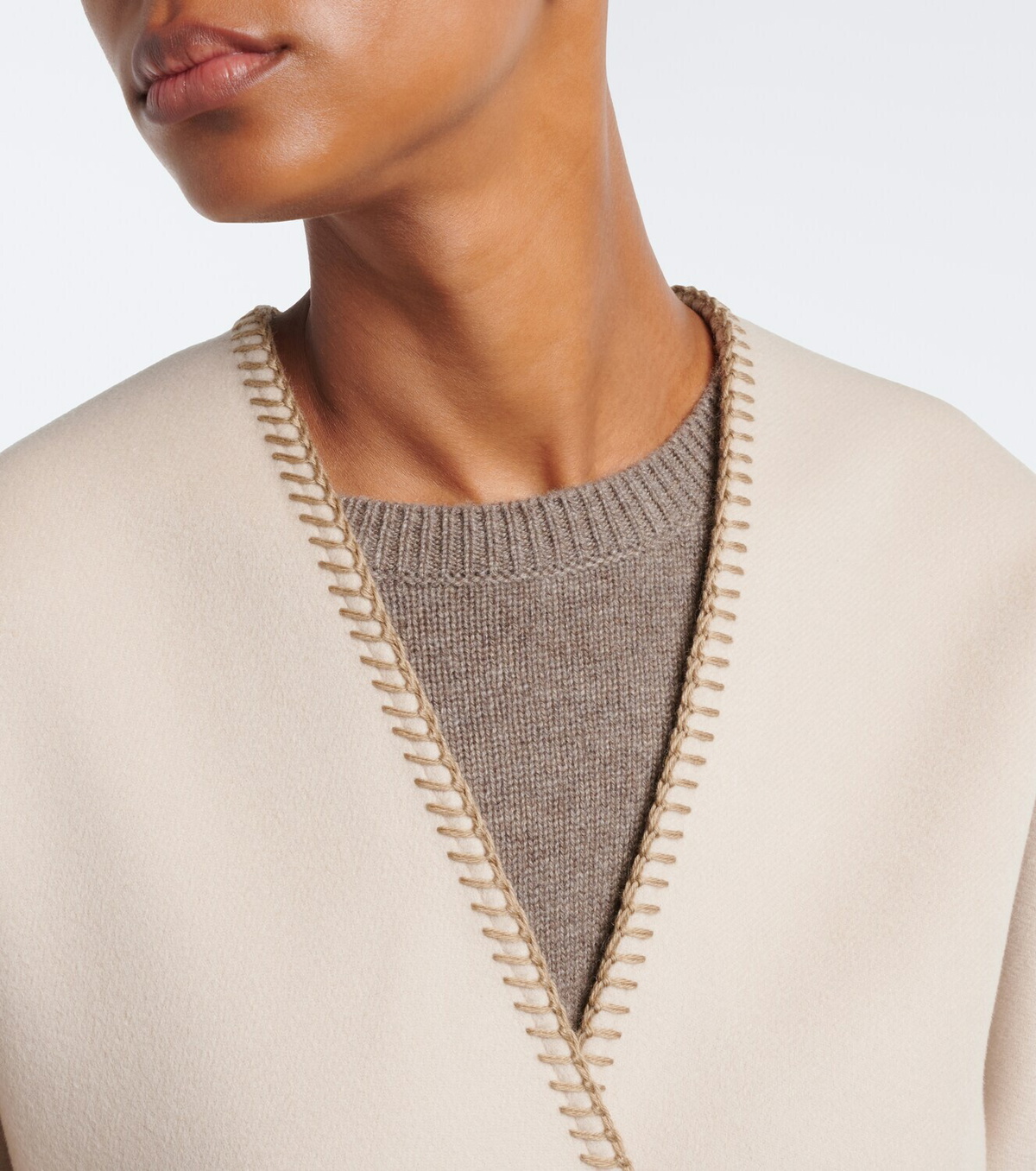 Max Mara Virgin wool cape