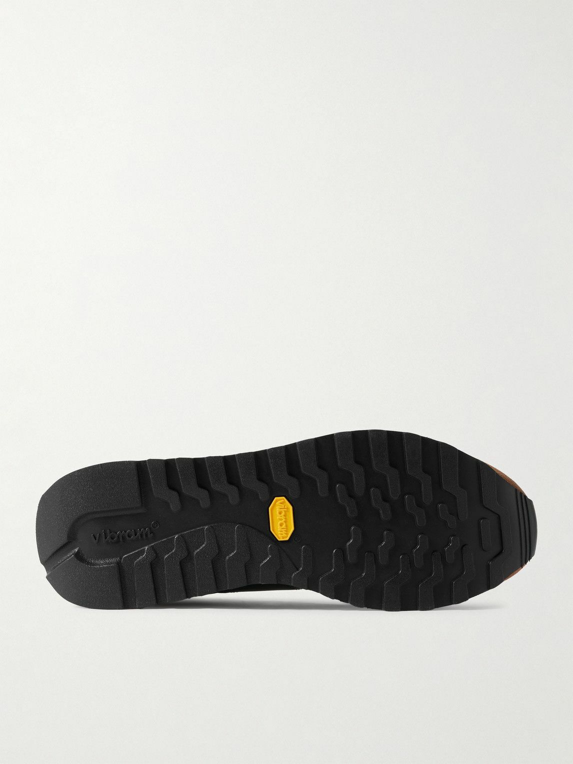 Paul Smith - Colour-Block Suede and Leather-Trimmed Shell Sneakers - Brown