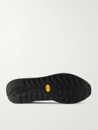 Paul Smith - Colour-Block Suede and Leather-Trimmed Shell Sneakers - Brown