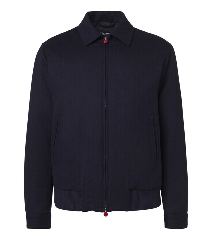 Photo: Kiton Wool bomber jacket