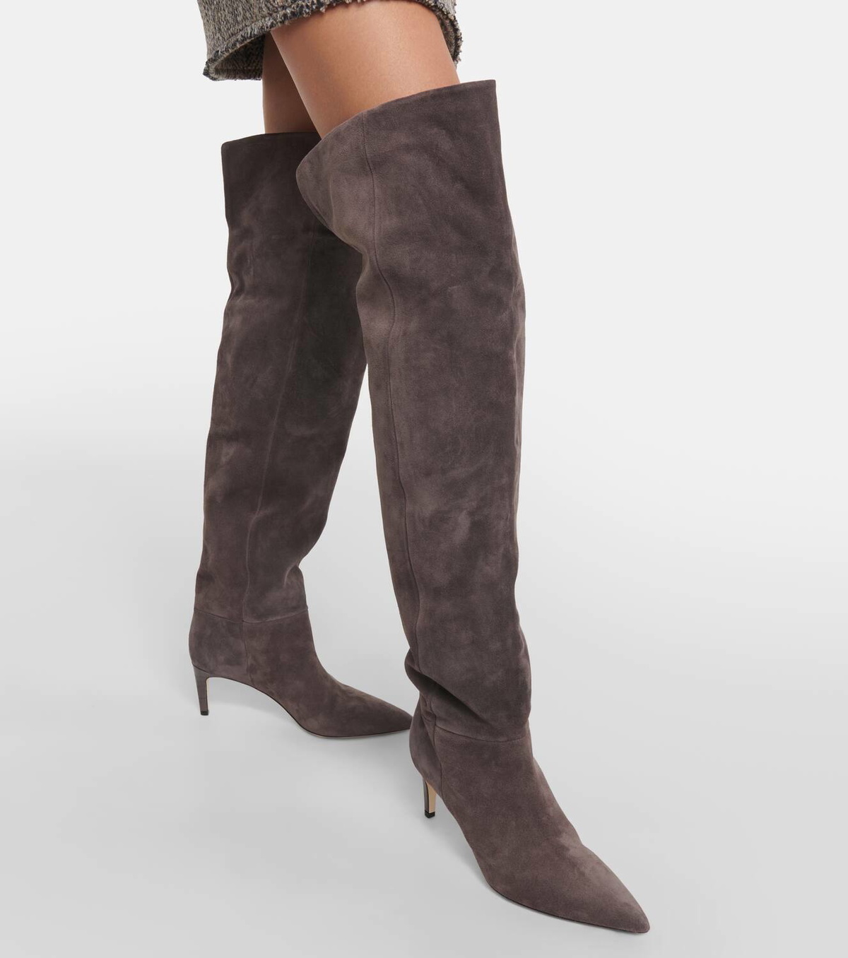 Paris Texas Suede over-the-knee boots Paris Texas