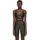 Charlotte Knowles SSENSE Exclusive Black Vyper Sports Bra