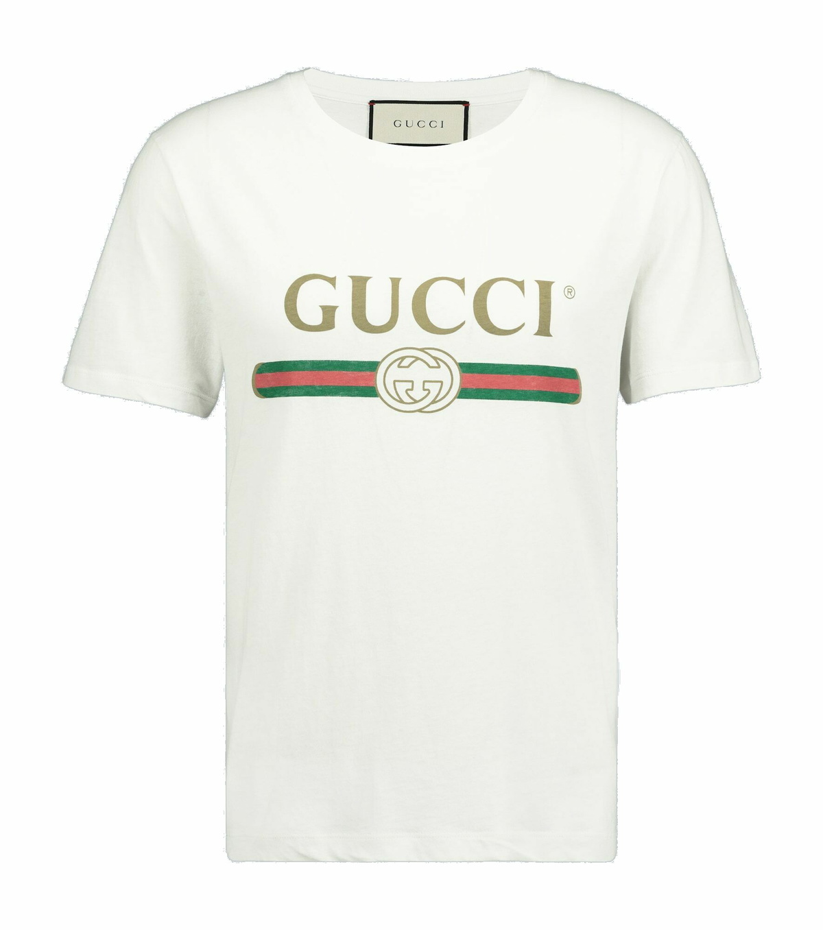 Gucci - Oversized cotton T-shirt with logo Gucci