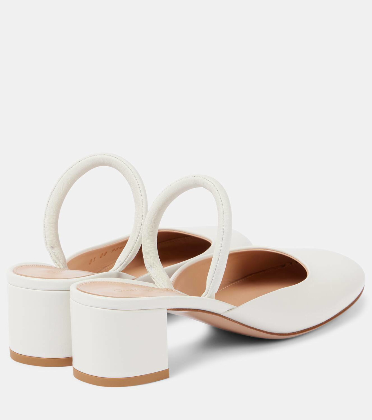 Gianvito Rossi Tivoli 45 leather mules Gianvito Rossi