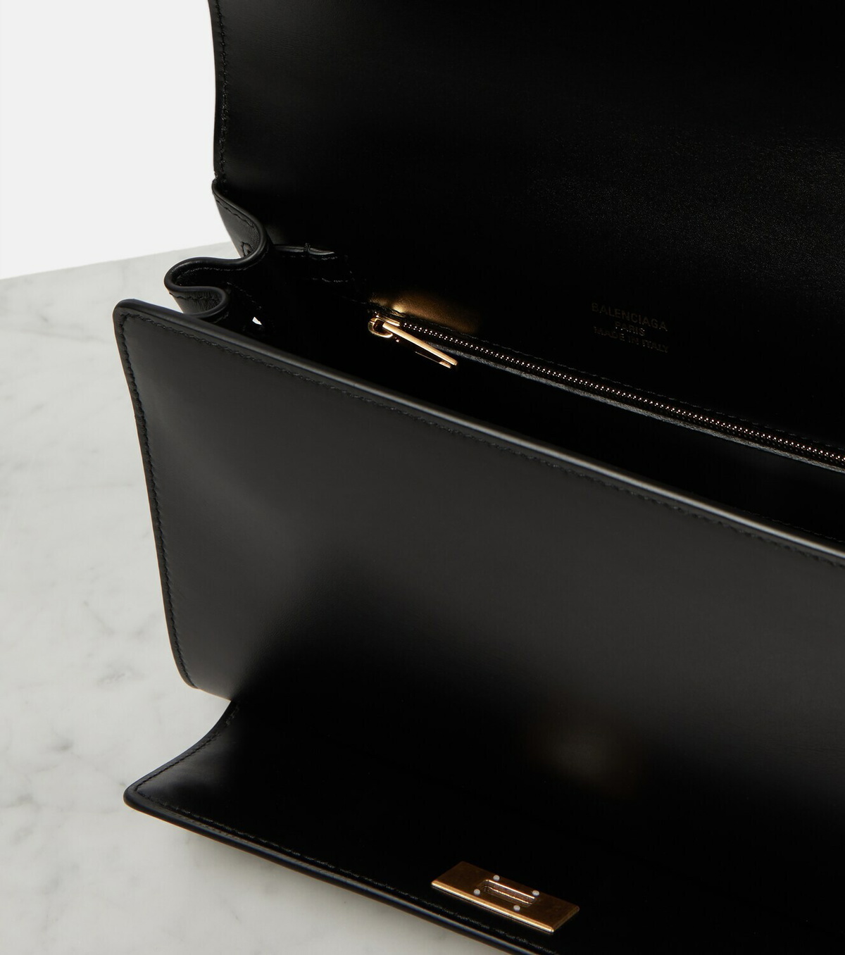 Balenciaga - Money Small leather tote bag Balenciaga