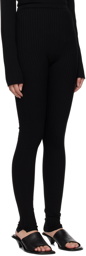 Totême Black High-Rise Leggings