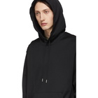 Helmut Lang Black Sport Stripe Hoodie