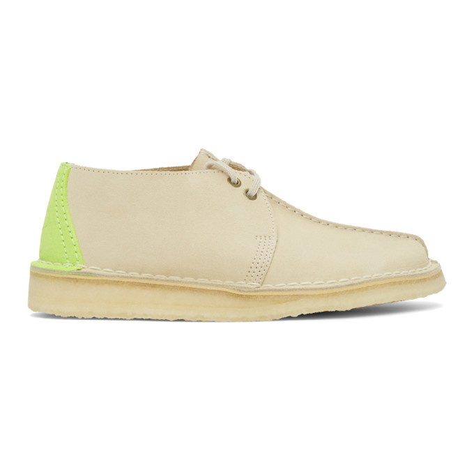 Photo: Clarks Originals Beige Suede Trek Desert Boots