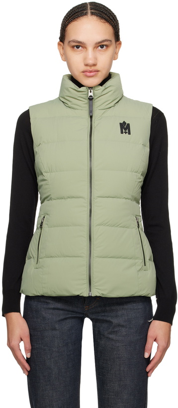Photo: MACKAGE Green Gisela Down Vest